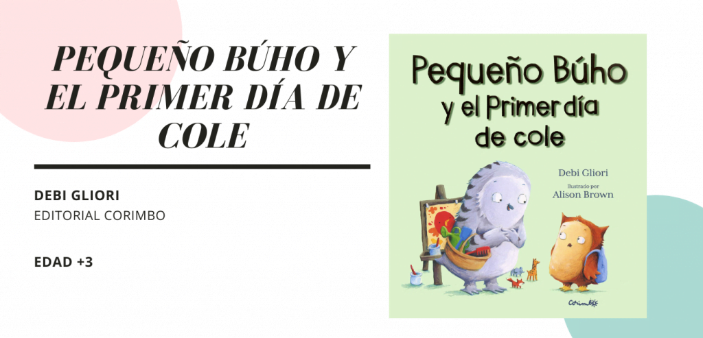 pequeño búho y el primer día de cole